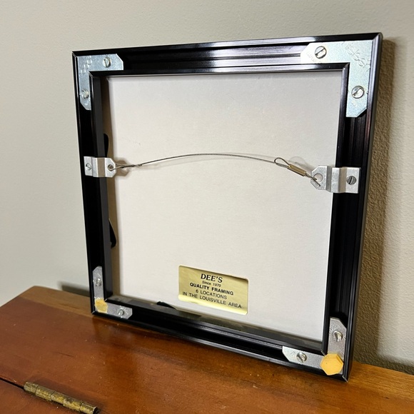 Framed 7 x 7 Crosstitch picture “Friend” - Picture 5 of 7